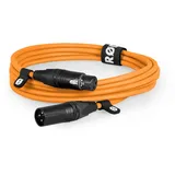 RØDE Microphones Rode XLR3M-O XLR Verbindungskabel 3m Orange