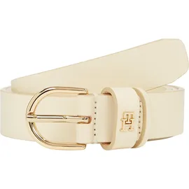 Tommy Hilfiger Damengürtel Leder 2,5 cm breit Gelb 70