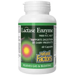 Natural Factors Lactase Enzyme (60 Kapseln)