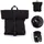 Chipolino Wickeltasche Kinderwagen-Rucksack Schwarz