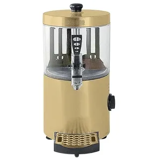Sirchoco Schokoladendispenser 3L heiße Schokolade Kakaodispenser Punsch gold