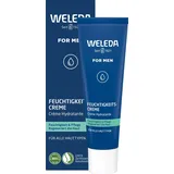 Weleda Bio FOR MEN Feuchtigkeitscreme – frische Naturkosmetik Männer Gesichtscreme Hautpflege für trockene & empfindliche Haut. Schnell einziehende Herren Gesichtspflege mit Jojobaöl & Sesamöl (30ml)