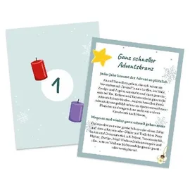 LINGEN Adventskalender-Box „24 faule Ausreden“ warum ich keinen Adventskalender gebastelt habe