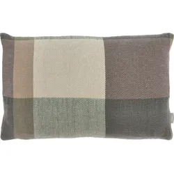 Embrace Dekoratives Kissen 30 x 50 cm braun-grün
