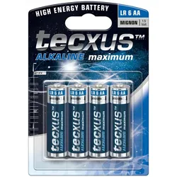 tecxus Batterien Alkaline Mignon AA