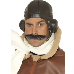 1940er Pilotenkappe Braun - OS