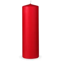 HS Candle Stumpenkerze 20 cm rot