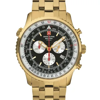 Swiss Alpine Military Chronograph Chrongraph goldfarben