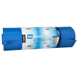 Papstar Starpak Müllsäcke, LDPE 120 l 110 cm x 70 cm blau,
