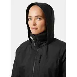 HELLY HANSEN Crew Hooded Midlayer Jacke, Schwarz, XS