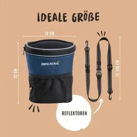 Rudelkönig Futtertasche in blau
