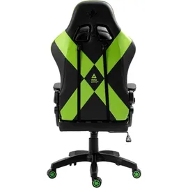 kraken chairs Gaming Stuhl Ergonomischer Gaming Sessel, Bürostuhl Höhenverstellbar Drehstuhl, Gamer Stuhl Verstellbare Armlehne Lendenkissen Schwarz/Grün