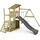 FATMOOSE Spielturm FruityForest Holz grau
