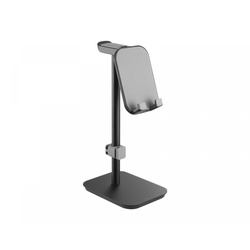 MaxMount Aluminium Headset Ständer mit Handy Halterung - Schwarz