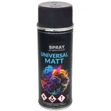 VE-INDUSTRIES Lackspray nach RAL Spraydose 400ml Buntlack für Holz, Metall (Anthrazit Matt - RAL7016)