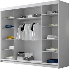 Mirjan24 Schiebetürenschrank Amber VII 250 x 215 x 58 cm Beige