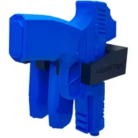 VlaMiTex H1 Waffenschrank Halterung für doppelreihige Magazine Waffentresor (Für 1 Pistole + 2 Mag. - P1M2)