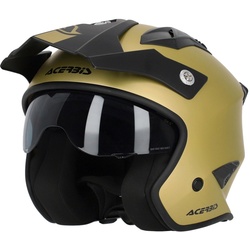 Acerbis Aria Metallic Jet Helm, goud, XL