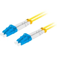 LANBERG FO-LULU-SD11-0010-YE InfiniBand/Glasfaserkabel 3 m LC Gelb