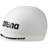Arena Unisex-Adult Soft Badekappe 3D, White, XL