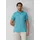 s.Oliver Poloshirt aus zweifarbigem Piqué mit Brusttasche - türkis - XL