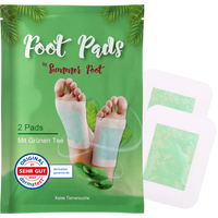 Summer Foot Relaxing Fußpads mit Grünteeöl