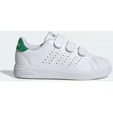 adidas Advantage Base 2.0 Kids Cloud White / Cloud White / Green 31