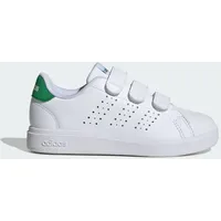adidas Advantage Base 2.0 Kids Cloud White / Cloud White / Green 31