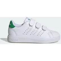 adidas Advantage Base 2.0 Kids Cloud White / Cloud White / Green 31