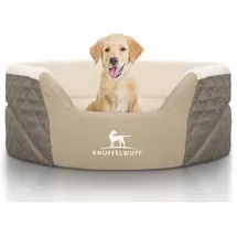 Knuffelwuff Hundebett Lena M-L 70 x 50 cm Braun/Beige