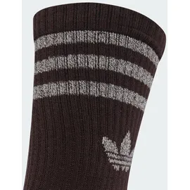 adidas 3-Streifen Glitzer Crew Socken 3er Pack Off White/Aurora Coffee 46-48