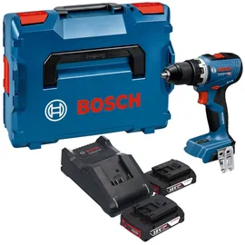 Bosch GSR 18V-65 inkl. 2 x 2,0 Ah + L-Boxx