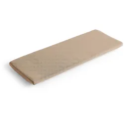 HAY - Balcony Dining Bank Sitzkissen, 50 x 120 cm, beige yeast