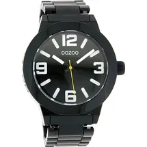 Oozoo Armbanduhr Vintage Series Analog Metall schwarz UOC3684A