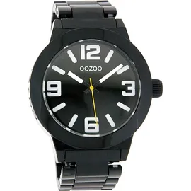 Oozoo Armbanduhr Vintage Series Analog Metall schwarz UOC3684A