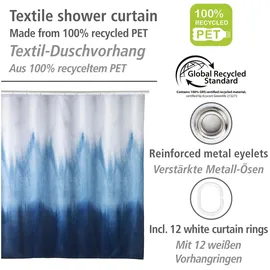 Wenko Duschvorhang Alara 180 x 200 cm bunt