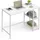 VASAGLE Schreibtisch 100 cm x 75 cm x 50 cm Weiß