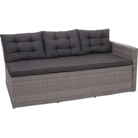 MCW Poly-Rattan-Garnitur A29 14-tlg. Grau