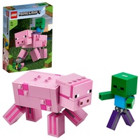 LEGO Minecraft 21157 BigFig Schwein mit Zombiebaby N1.2/20
