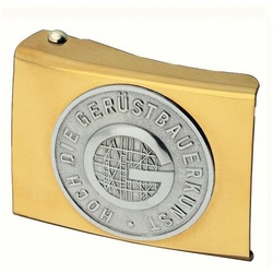 FHB Koppelschloss FREDDY 87050 gold Gerüstbauer
