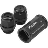 LANBERG AD-RJ45-OS6-IP67 RJ-45 Schwarz