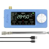 0,5-108 MHz Tragbares Mini-Radio mit 1,9-Zoll-IPS-Bildschirm LSB/USB/AM/FM Mini-Taschenradio Allband-Radioempfänger mit Antenne