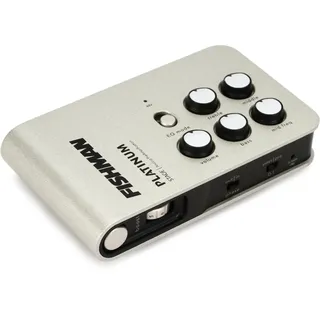 Fishman Gitarrenvorverstärker Platinum Stage - Analoger Vorverstärker für Gitarre - Black