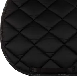 Acavallo Plain Cotton Square Schabracke grau