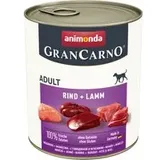 Animonda GranCarno Fleisch Pur Adult Rind & Lamm 800 g