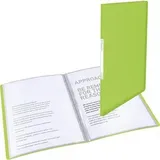 Esselte Vivida Sichtbuch A4 PP, flexibler Einband, 20 Hüllen, grün