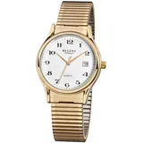 REGENT Herrenarmbanduhr Edelstahl Zugband F-873