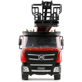 AMEWI RC-Nutzfahrzeug Feuerwehr Drehleiter 1:18 RTR rot