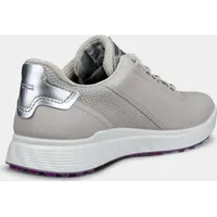 ECCO Golf S-Casual Lace Wp GRAVEL/SILVER Metallic 38 EU