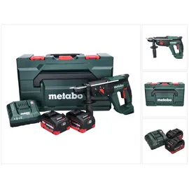 Metabo KH 18 LTX 24 Akku Kombihammer 18 V 2,1 J SDS plus + 2x Akku 5,5 Ah + Ladegerät